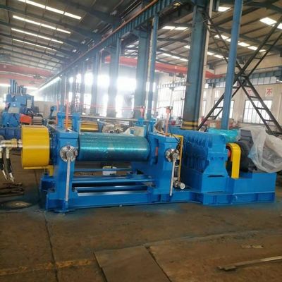 400mm Diameter Rubber Mill Mixer 37Kw Two Roll Mixing Mill