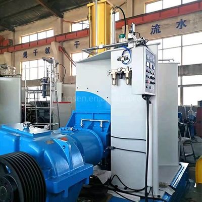 Rubber Butyl Line Mixer Banbury Mixing Machine 10L 15KW Blue