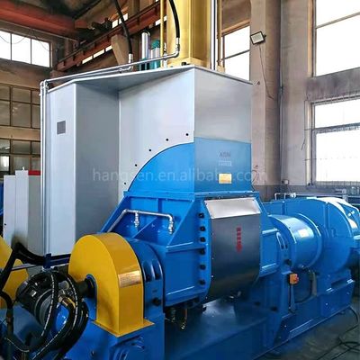 Rubber Butyl Line Mixer Banbury Mixing Machine 10L 15KW Blue