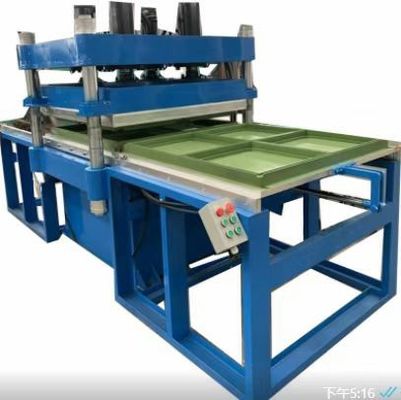 Playground Tile Rubber Vulcanizing Press 1100x1100mm Rubber Tile Press