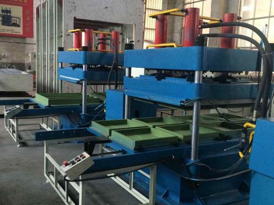 Playground Tile Rubber Vulcanizing Press 1100x1100mm Rubber Tile Press