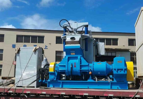 110 KW Kneader Machine For Rubber Mixing 45 Degree Tilting Angle