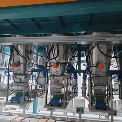 PLC Control Mixer Weighing Conveyor Automatic Batching System
