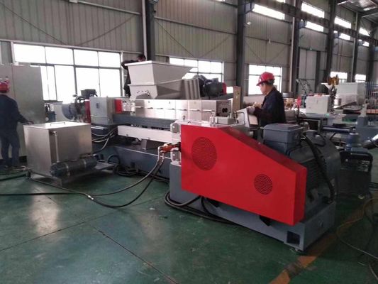Tilting 5.5Kw Plastic Recycling Line Pet Flake Granulation Machine