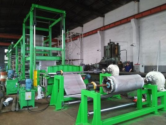 Three Roll Rubber Calender Machine Rubber Process Machine Conveyor Belt Production Line