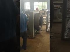 línea de goma del polvo, neumático inútil que recicla la línea