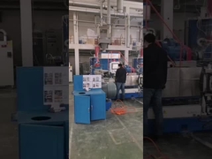 PVC que recicla la cadena de producción y gránulos que hacen la máquina