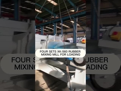 Molino mezclador de caucho de tipo abierto de China, molino mezclador de caucho de dos rollos